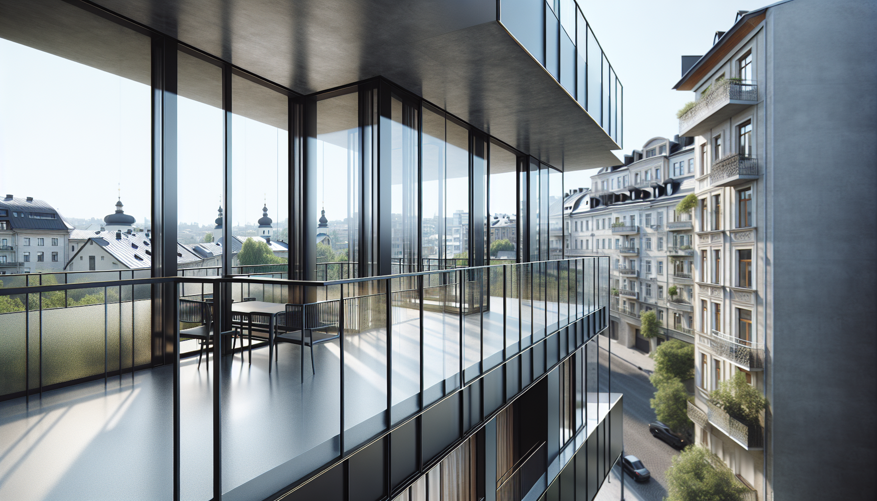Balcon acier sur mesure Toulouse